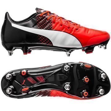 Puma evoPOWER 1.3 SG Punainen/Valkoinen/Musta