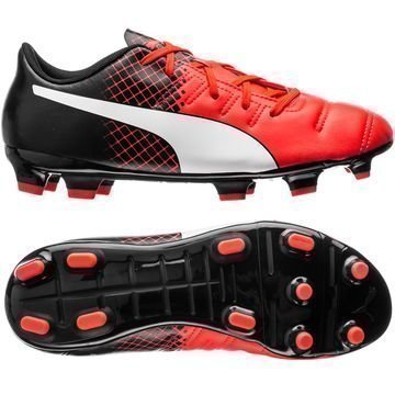 Puma evoPOWER 4.3 FG Punainen/Valkoinen/Musta Lapset