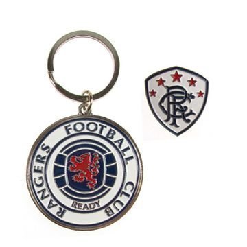 Rangers Avaimenperä & Badge Set