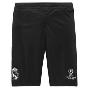 Real Madrid Champions League Treenishortsit Musta