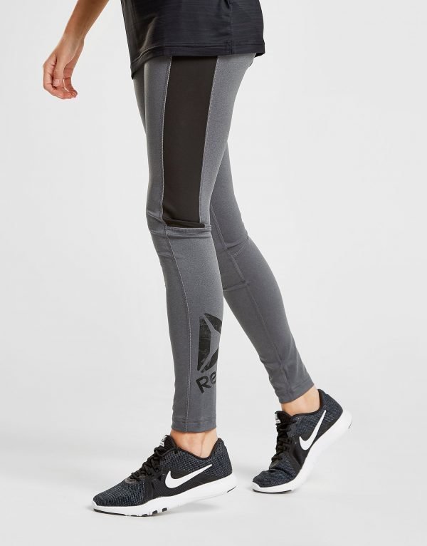 Reebok Big Delta Panel Tights Harmaa