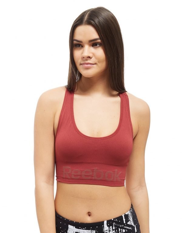 Reebok Seamless Bra Burgundy