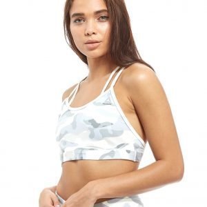 Reebok Strap Camouflage Bra Valkoinen