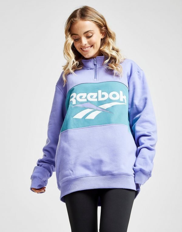 Reebok Vector 1/4 Zip Paita Violetti