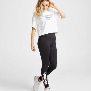 Reebok Vector Crop T-Shirt Valkoinen