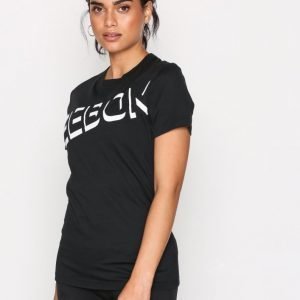 Reebok Wor Cs Tee Lyhythihainen Treenipaita Musta