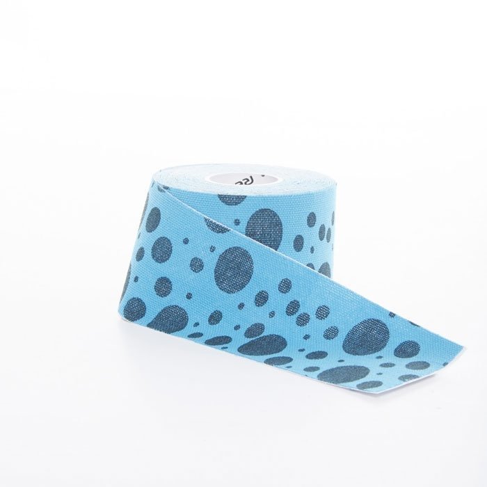 Rehband K-tape Blue With Black Dots 50 mm