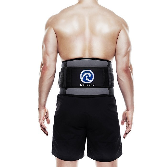 Rehband Power Line Back Support Grey L