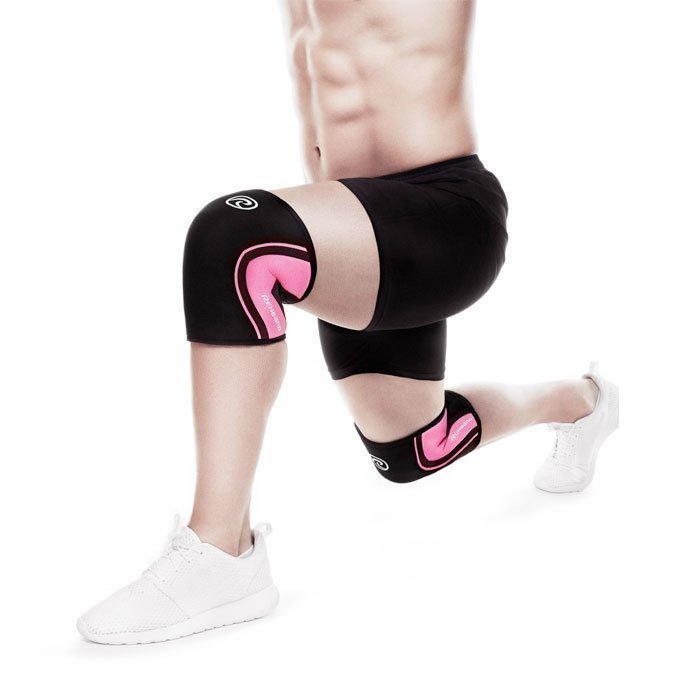 Rehband Rx Knee Support 5 mm Black/Pink L