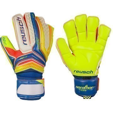 Reusch Maalivahdin Hanskat Serathor Deluxe G2 Sininen/Keltainen