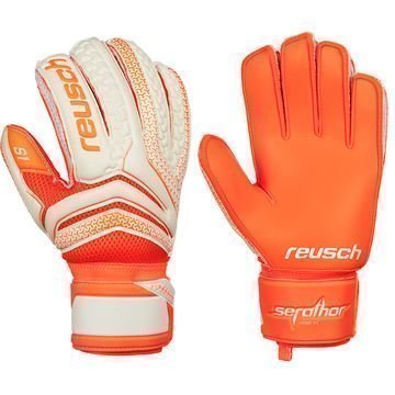 Reusch Maalivahdin Hanskat Serathor Prime S1 Valkoinen/Oranssi