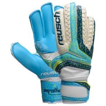 Reusch Maalivahdin Hanskat Serathor Pro AX2 Ortho-Tec Windproof Aqua/Navy