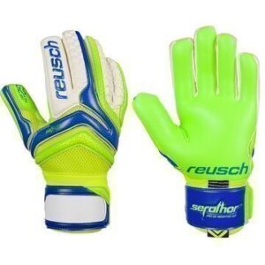 Reusch Maalivahdin Hanskat Serathor Pro G2 Negative Cut Sininen/Vihreä