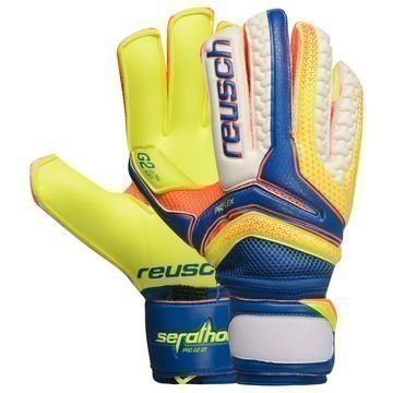 Reusch Maalivahdin Hanskat Serathor Pro G2 Ortho-Tec Sininen/Keltainen