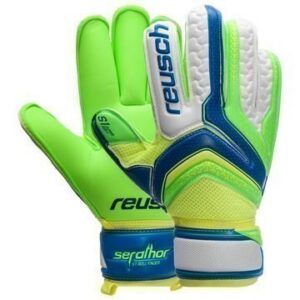 Reusch Maalivahdin Hanskat Serathor S1 Roll Finger Sininen/Vihreä Lapset
