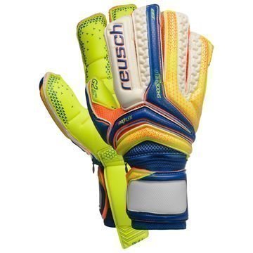 Reusch Maalivahdin Hanskat Serathor Supreme G2 Ortho-Tec Sininen/Keltainen