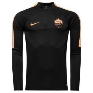 Roma Drill Top 1/4 Musta/Oranssi Lapset