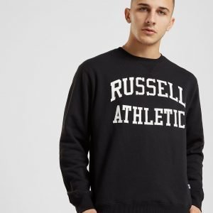 Russell Athletic Arch Logo Crew Verryttelypaita Musta