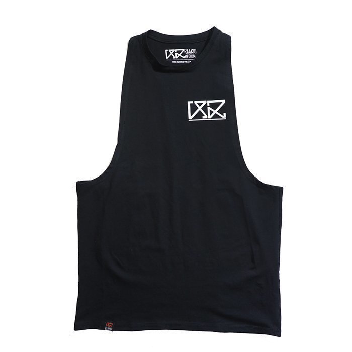 Rääkki Men's Y Tank Top Black L