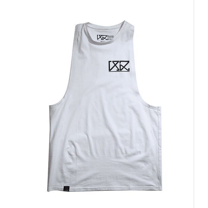 Rääkki Men's Y Tank Top White L