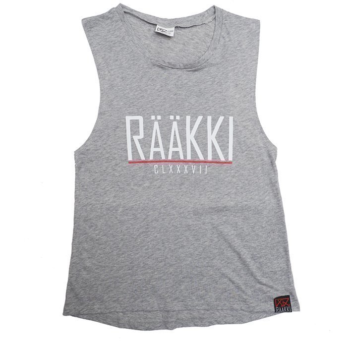 Rääkki Women's Loose Tank Top Grey L