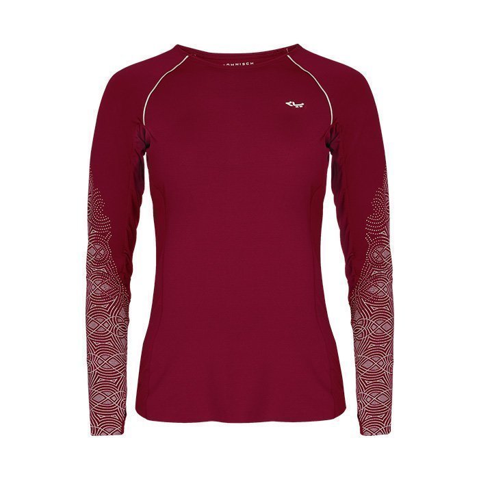 Röhnisch Cia Run Longsleeve beetroot Large