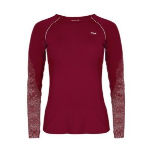 Röhnisch Cia Run Longsleeve beetroot X-small