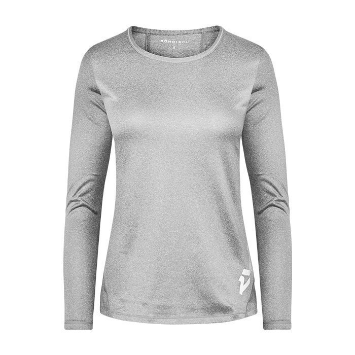 Röhnisch Genna Longsleeve grey melange Large