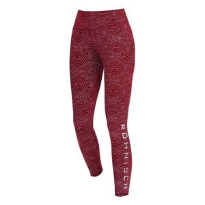 Röhnisch Py 7/8 Flattering Tights beetroot print X-small