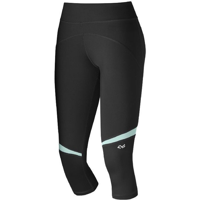 Röhnisch Shape Mette Capri Tights black/ice mint