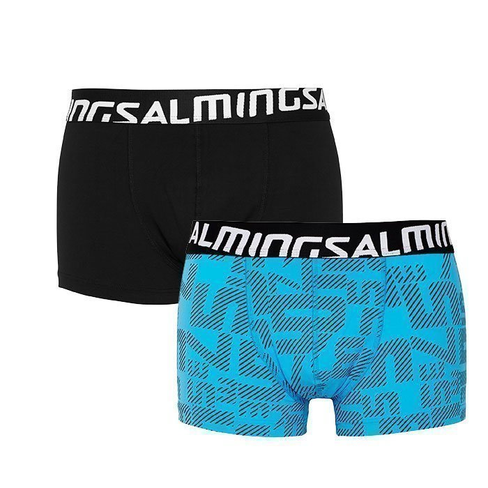 Salming Force Boxer 2-pack blue/turquoise L