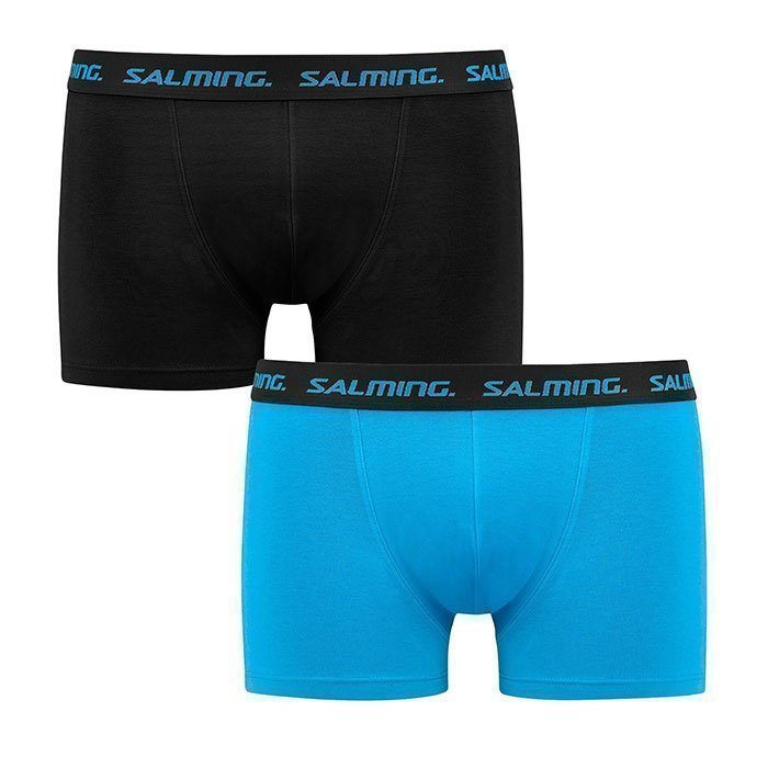 Salming Freeland Boxer 2-pack black/blue L