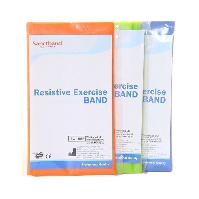 Sanctband 3-pack Resistive Exercise Band