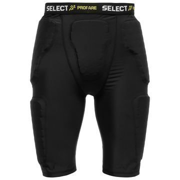 Select Compression Shortsit w/Pads Musta