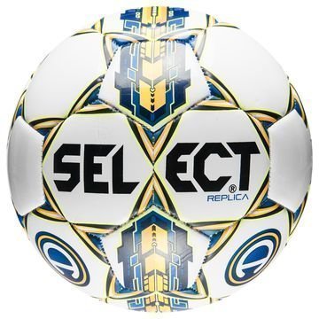 Select Jalkapallo Brillant Replica Allsvenskan Valkoinen/Keltainen