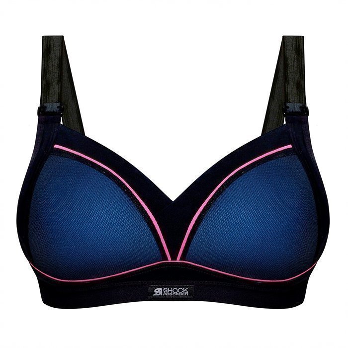 Shock Absorber Active Shaped Push-Up Bra Black Neon 70A