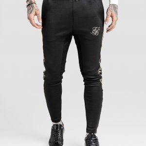 Siksilk Athlete Tape Verryttelyhousut Musta