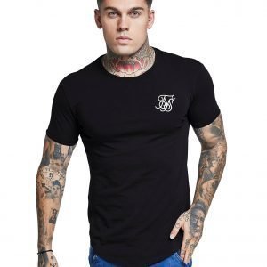 Siksilk Core Curve T-Shirt Musta