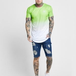 Siksilk Fade T-Paita Vihreä