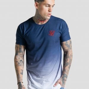 Siksilk Fade T-Shirt Laivastonsininen