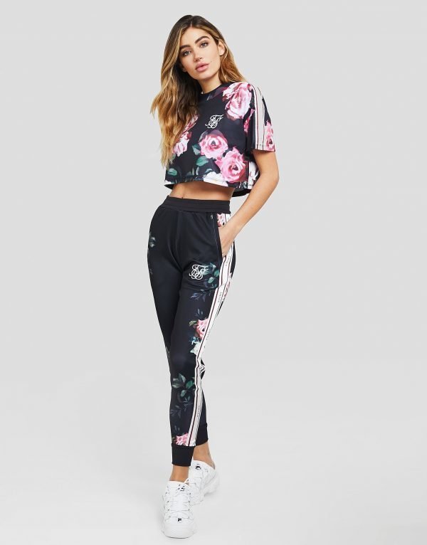 Siksilk Floral Tape Track Pants Monivärinen