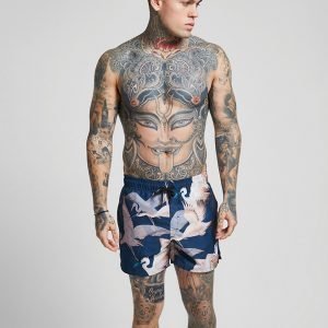 Siksilk Heron Swim Shorts Laivastonsininen