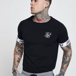 Siksilk Tape T-Paita Musta