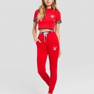 Siksilk Tape Waist Poly Track Pants Punainen