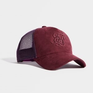 Siksilk Trucker Cap Burgundy