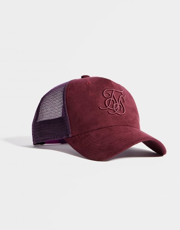 Siksilk Trucker Cap Burgundy