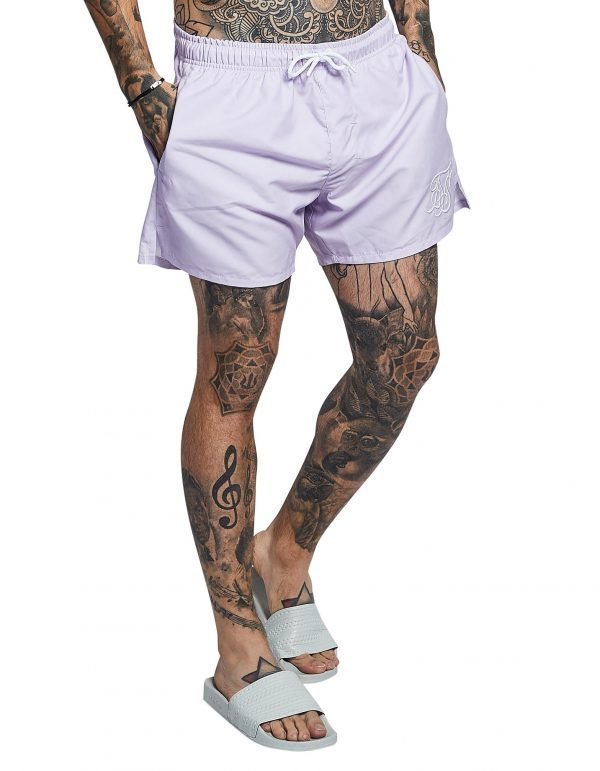 Siksilk Uimashortsit Lilac / White