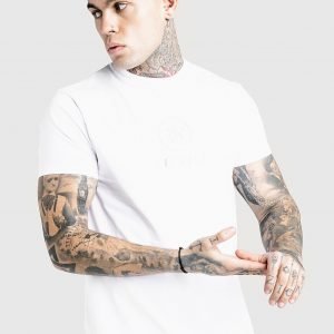 Siksilk X Dani Alves Central Logo T-Paita Valkoinen