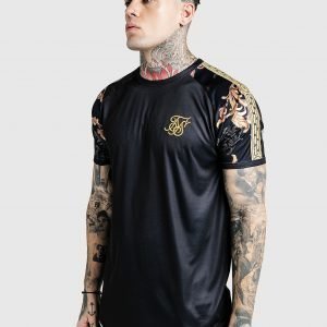 Siksilk X Dani Alves Gym T-Shirt Musta