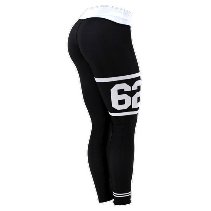 Six Deuce Jersey Fitness Leggings black/white L